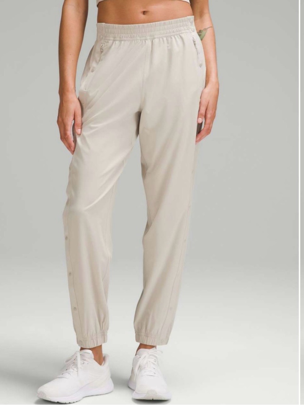 Lululemon Tear Away Mid Rise Track Pants